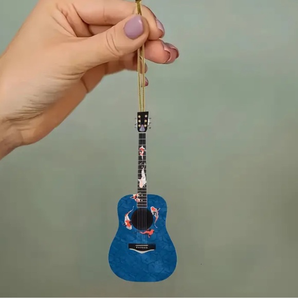 Eras Tour Shadow Box Koi Guitar Ornament Taylor Swift Eras Tour Long Live - Picture 1 of 4